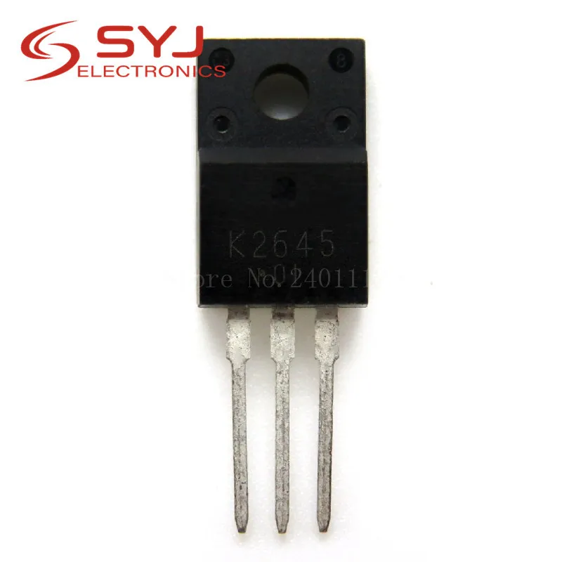 

10 шт./лот 2SK2645 K2645 TO-220F 600V 9A новый оригинальный в наличии