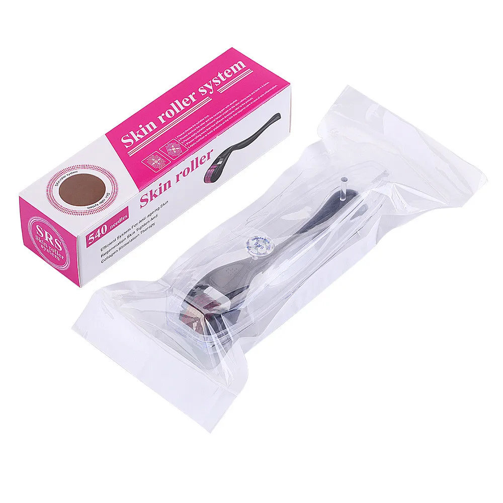 

540 Micro Needles Rollers Medical Therapy Skin 0.2mm/0.25mm/0.3mm Needle Length Body Beauty Care Tool Eye Skin Roller