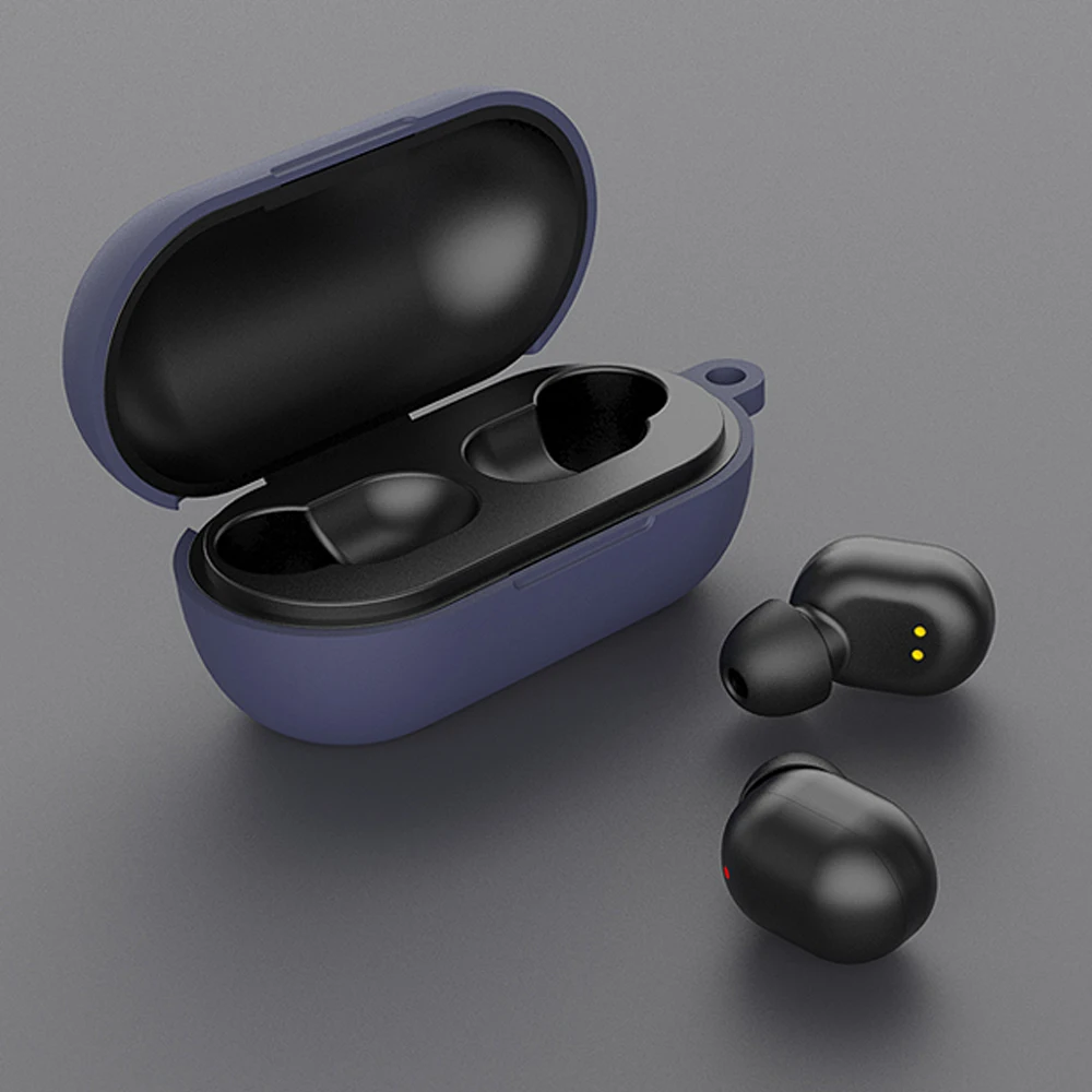 

Fashion Earphone Case Color Wireless Bluetooth Case For Haylou GT1 Soft Silicone Protective Headset Case For Haylou GT1 Plus
