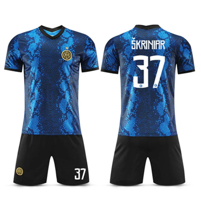 

2021 children's summer football clothes, adult training clothes, outdoor team uniforms, customized football clothes
