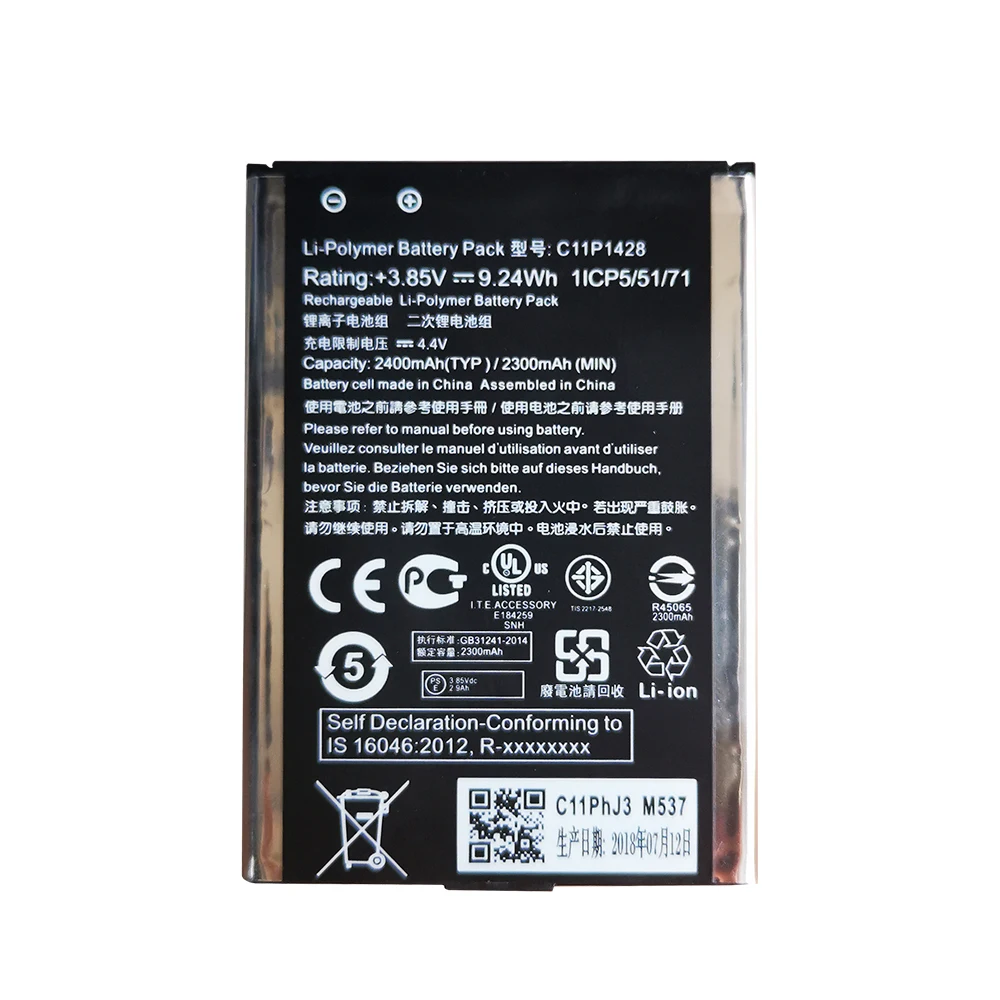 Аккумулятор для телефона ASUS ZenFone2 Laser 5 дюймов ZE500KL ze500кг Z00ED Новая батарея большой