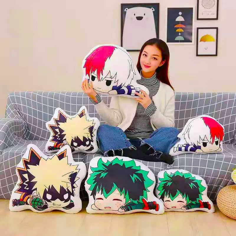 

1 шт., плюшевая подушка в стиле аниме «Моя геройская Академия»