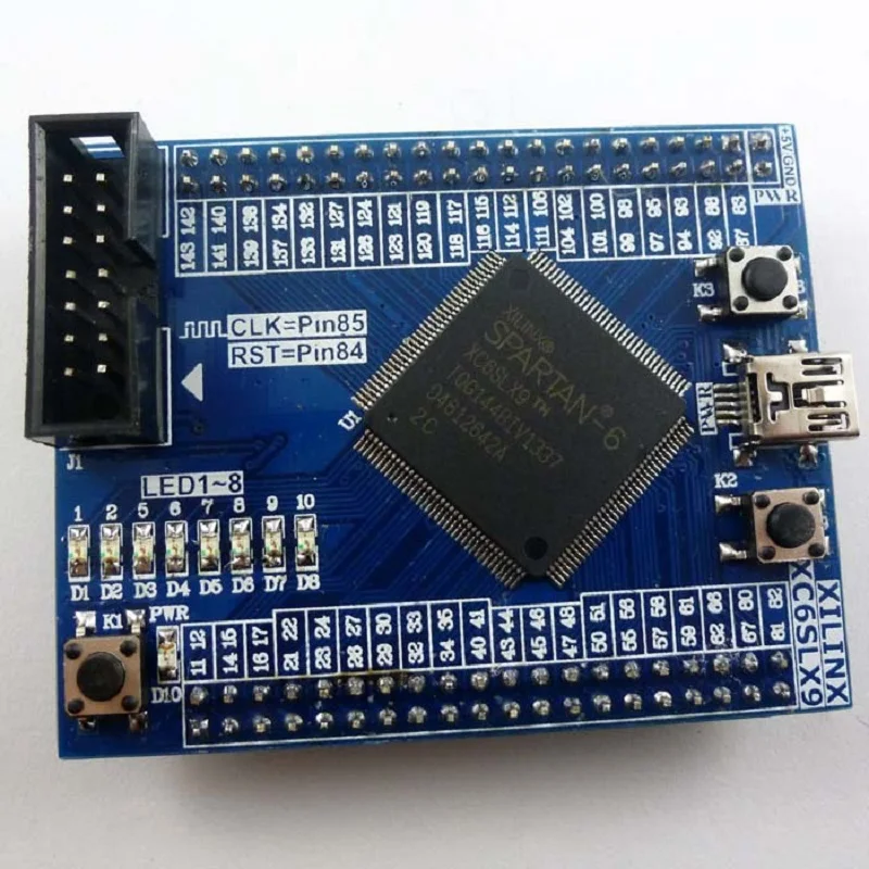XC6SLX9 Xilinx FPGA Developement Core Board Spartan 6|xilinx cpld|xilinx cpld programmercpld board |