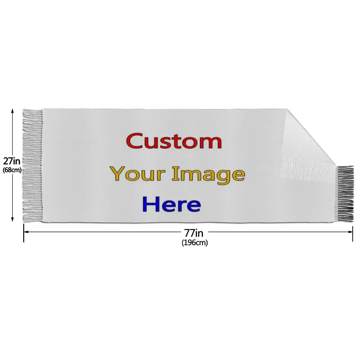 

Thin Long Scarf Female Shawl Customized Women Cashmere Scarves with Tassel Free 3D Winter Spring New Soft Warm Lady Girls Wraps