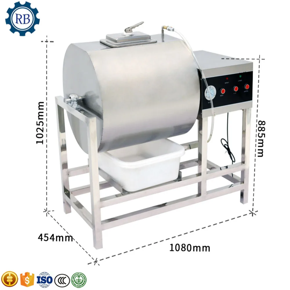 Professional Chicken marinating machine meat tumbler vacuum cucumbers marinated | Бытовая техника