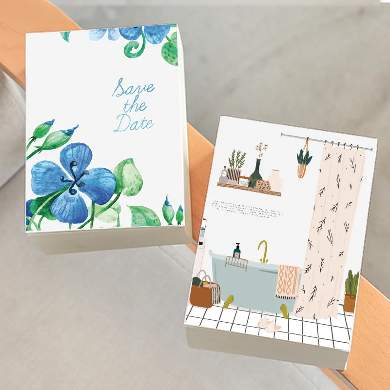 Милые аниме книжки для студентов использования утолщенные Липкие заметки