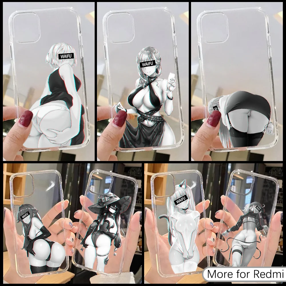 Чехол для телефона Hentai с аниме девушкой Харадзюку Xiaomi Redmi Note 7 7A 8 8T 9 9A 9S 10 K30 Pro