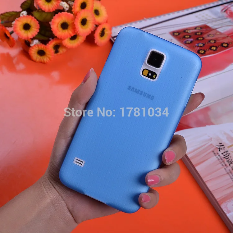 Отличная цена If 2 шт ультра тонкий матовый мягкий пластиковый чехол для Samsung Galaxy S5