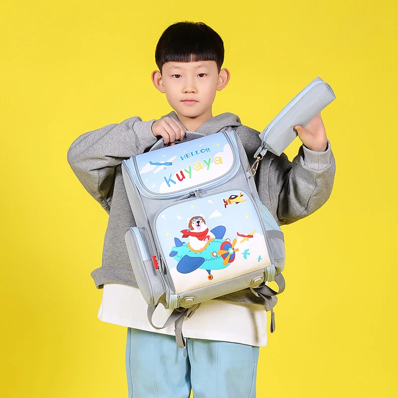 School supplies Schoolbags for Kids Boys Teenagers Girls Large Capacity Cartoon Printing Waterproof Lightweight Primary Backpack