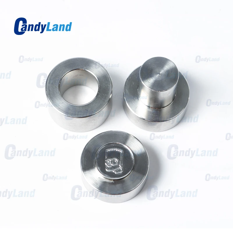 CandyLand ручной молочный планшет штамп 3D конфеты Пользовательский логотип кальций