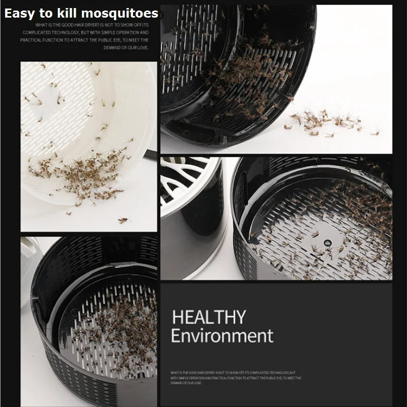 Противомоскитная лампа убийца без шума USB бионисветильник для обжима