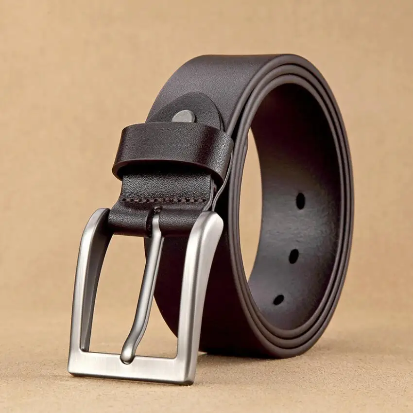 

Pin Buckle Genuine Leather Vintage Belt Designer Cowskin Leather Jeans Belts Cowboy Strap Waistband Quality Assurance XKS171