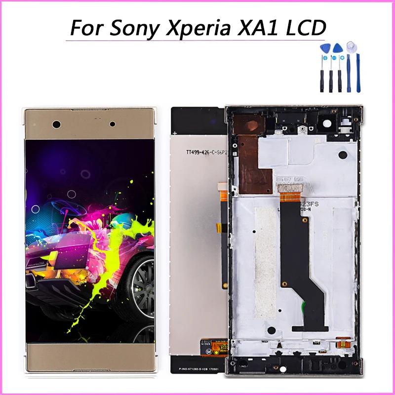 ЖК дисплей с дигитайзером в сборе для SONY Xperia XA1 G3116 G3121 G3123 G3125 G3112 тачскрин
