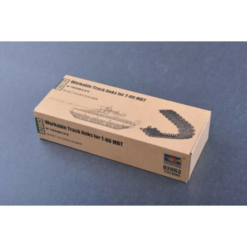 Trumpeter 02063 Рабочие гусеничные звенья 1/35 для T-80 MBT — набор масштабной модели