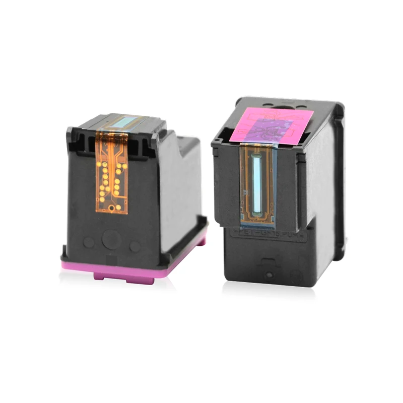2 шт. совместимые чернильные картриджи для HP 680 680XL с чернилами Deskjet 3835 2135 3635 2136 2138