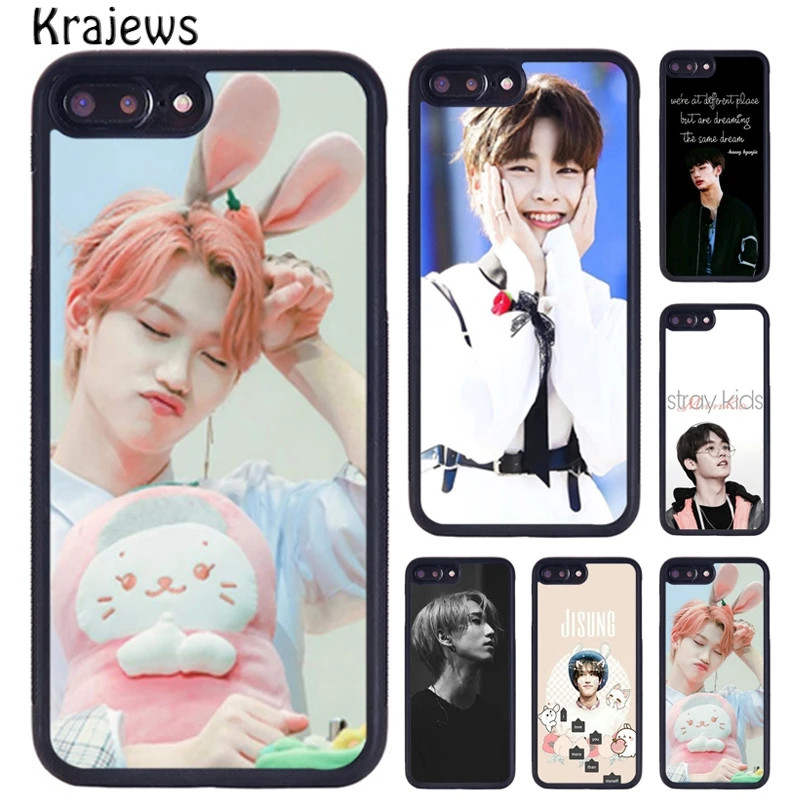 Чехол для телефона krajew Felix Hyunjin I.N Minho Stray Kids для iPhone 14 X XR XS 11 12 13 Pro MAX 5 6S 7 8 Plus Samsung S21 S22 Ultra