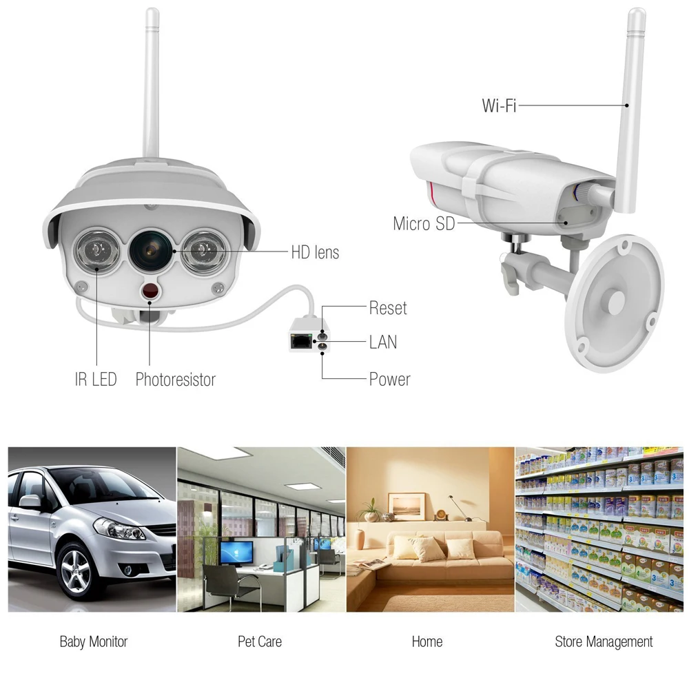 IP камера Vstarcam C16S 1080P Wi Fi ИК подсветка 2 МП|Камеры видеонаблюдения| |