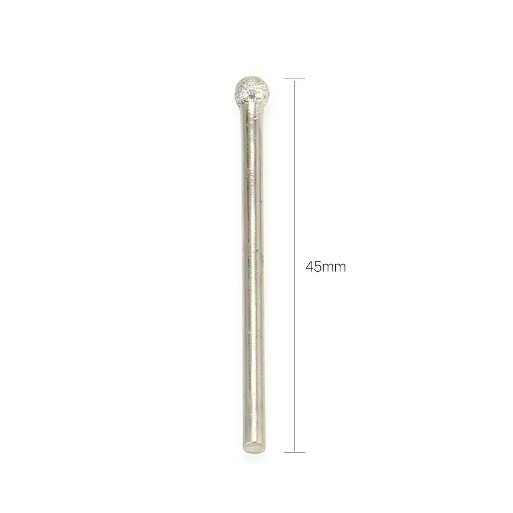 

30PCS Diamond Burrs Grits Rotary Tool Drill Bit Manicure Pedicure Grinding Accessories Kit Wood Work Milling Nail Art Polish