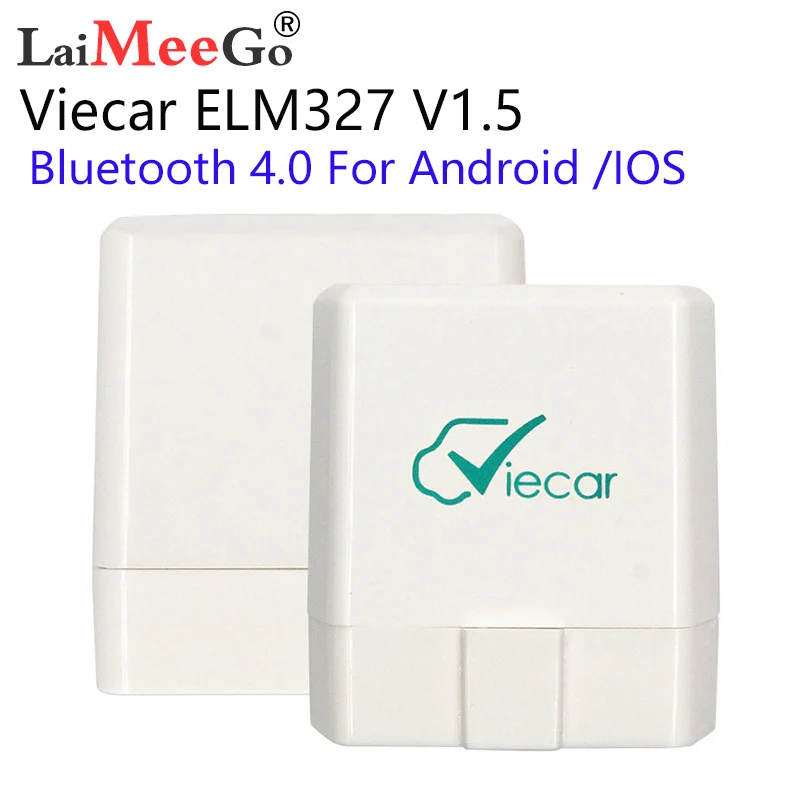 

New Viecar ELM327 V1.5 Bluetooth 4.0 OBD2 Car Diagnostic Tool ELM 327 1.5 OBDII J1850 OBD Cars Scanner for IOS Android Windows