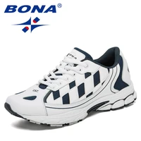bona 2021 new designers trendy luxury casual shoes men breathable leisure sneakers man vulcanized shoes mansculino walking shoes