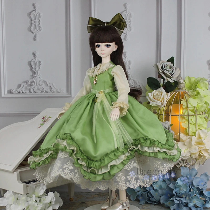 Винтажное Дворцовое платье 1 шт. для куклы 1/6 1/4 1/3 BJD аксессуары одежды 3 цвета |
