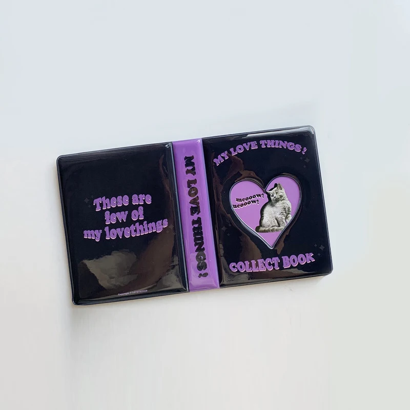 Маленький фотоальбом с 80 карманами чехол для хранения 3-дюймовых домашних