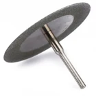 Алмазные режущие диски 50 мм, зеркальная пила, Аксессуары для вращающихся инструментов с диаметром 3 мм