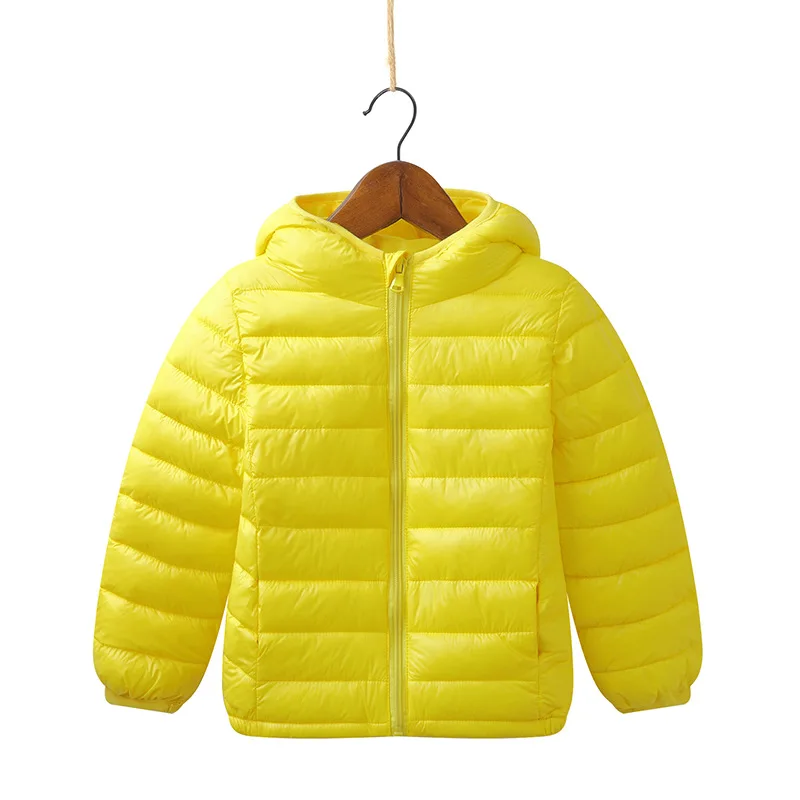 Светильник кие тонкие пуховики для мальчиков и девочек детское пуховое пальто