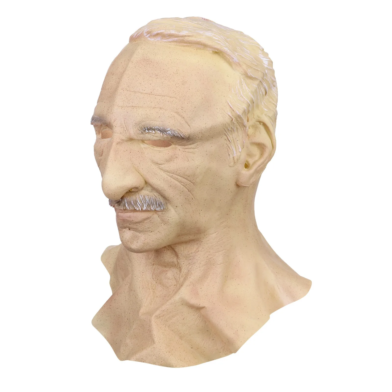 

Halloween Face Mask Latex Holiday Funny Masks Supersoft Old Man Adult Mask Another Me-The Elder Cosplay Party Props Gag Toys #5