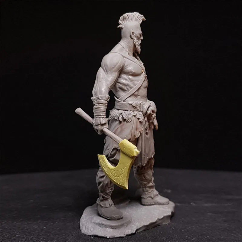 Фигурка из смолы 1/24 Масштаб Модель комплект Hagbard Warrior сборка модель набор