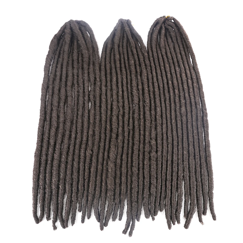 SOKU 1-5 шт./лот черные и коричневые косички из синтетических волос свободные для