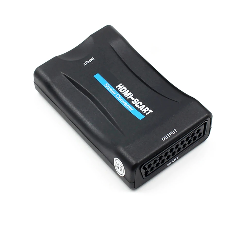 1080P Переходник HDMI scart Видео Аудио высококлассный преобразователь