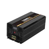 5000w10kw dc to ac car adapter converter pure sine wave 12v 24v 48v 220v power inverter for home power system