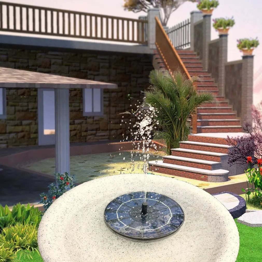 

Solar Energy Storage Floating Fountain Pump Small Landscape Equipment Small Fountain Set Small Landscape Equipment