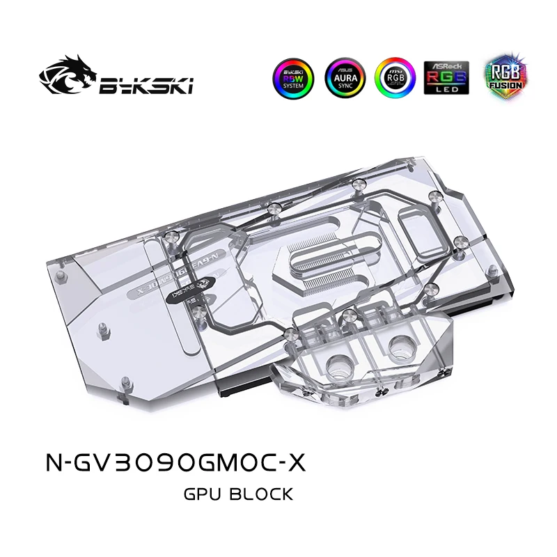 Bykski Water Block use for GIGABYTE RTX 3080 GAMING OC 3X 10G/3090/3080ti GPU Card / Copper Radiator /A-RGB in stock | Компьютеры и