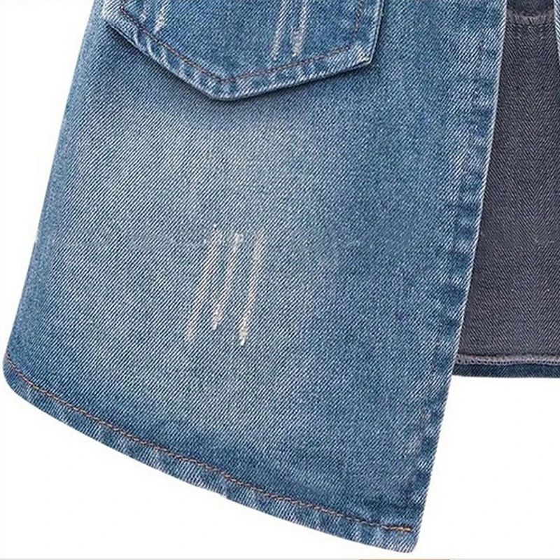 

Bigsweety High Quality Denim Jackets Women 2021 Autumn Fashion Long Sleeve Jeans Coat Casual Denim Outwear Tops Plus Size 5XL