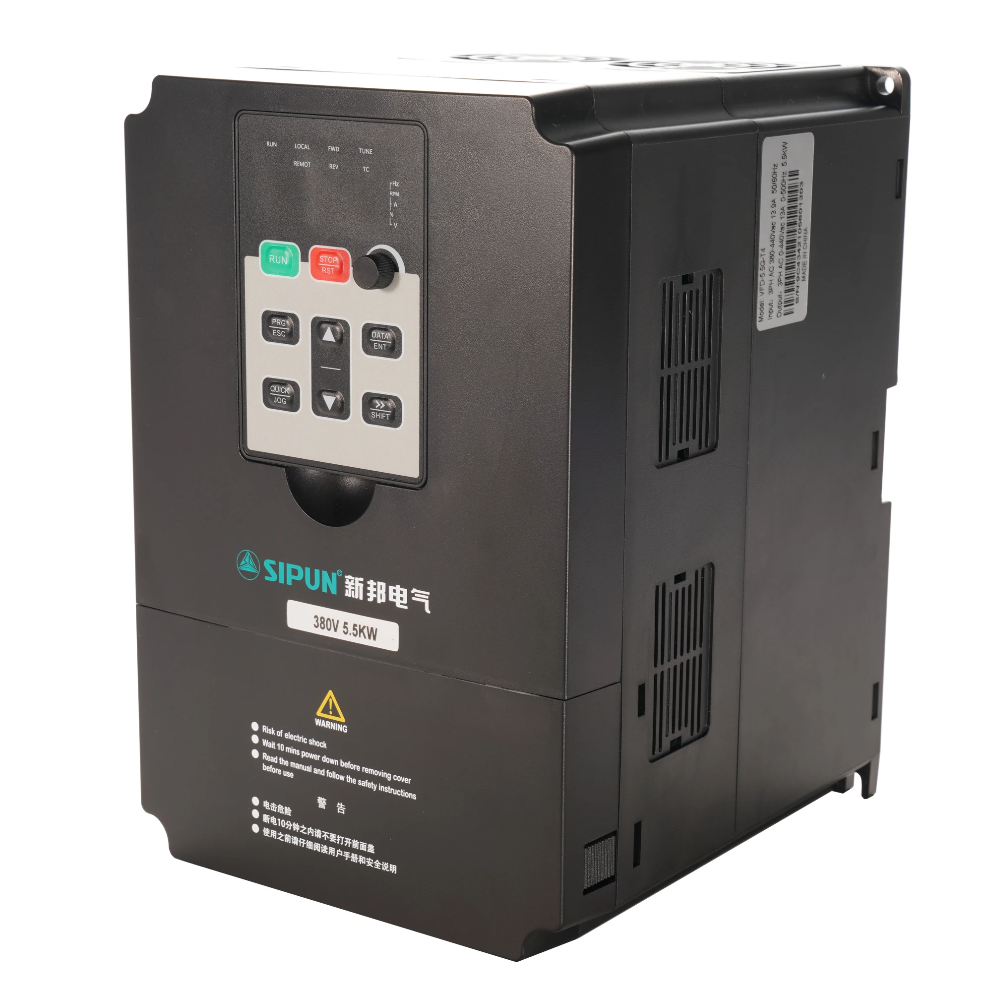 SPVF 5 5G T4 VFD 380V привод переменной частоты кВт инверторы трехфазный преобразователь