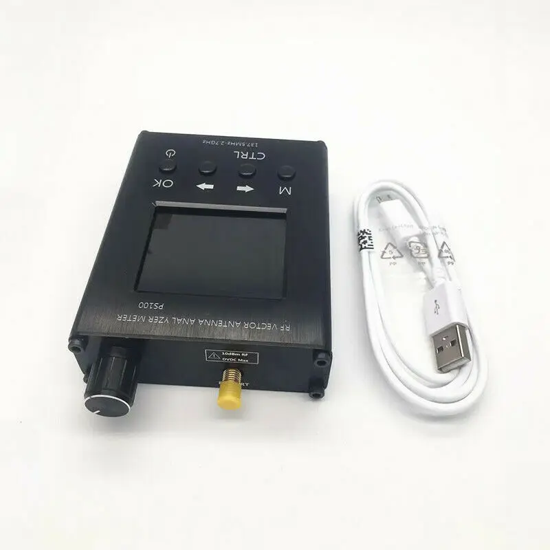 NEW PS100 N1201SA 140MHz-2.7GHz UV RF Vector Impedance ANT SWR Antenna Analyzer Meter Tester In Case D1-005 | Электроника