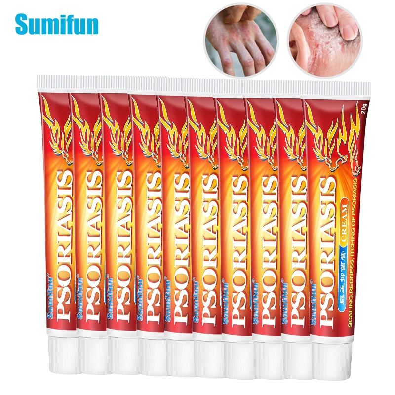 

10pcs Sumifun Eczema Cream Psoriasis Antibacterial Dermatitis Pruritus Eczematoid Chinese Herbal Anti-itching Medical Ointment