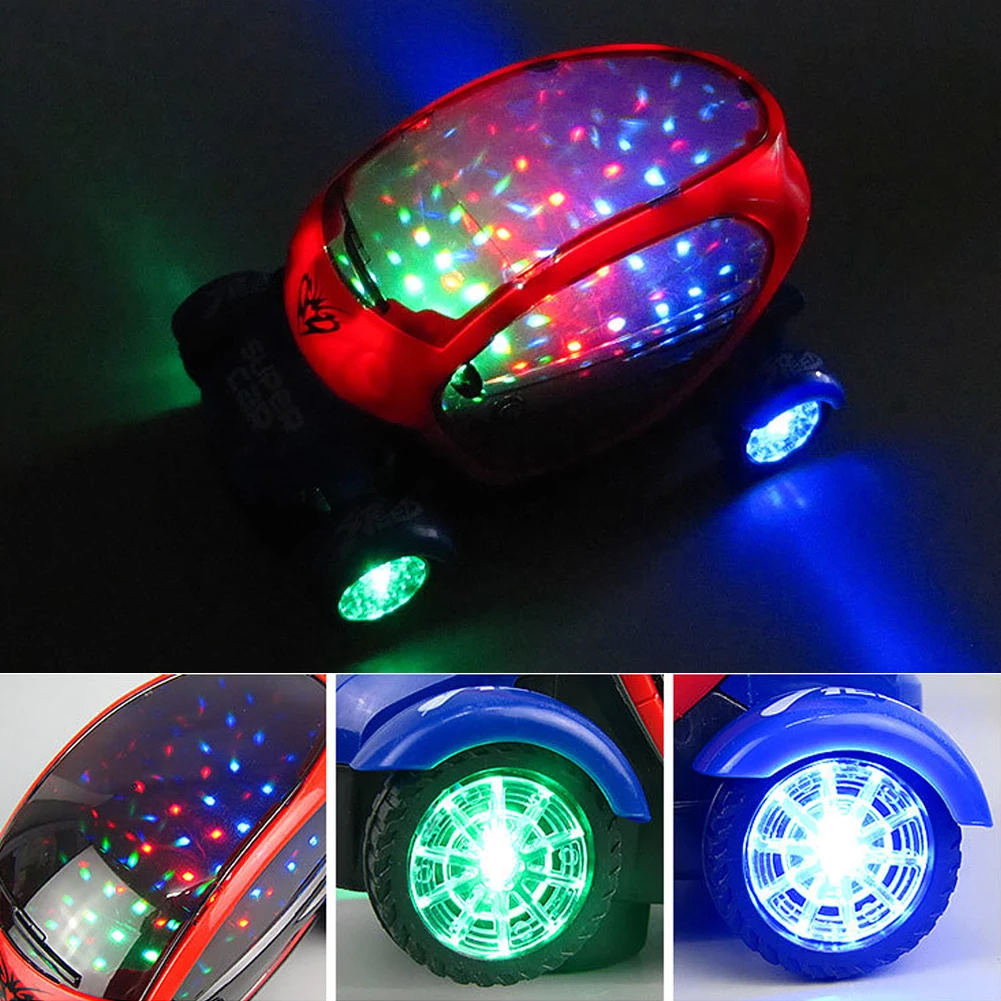 Детские универсальные колеса на батарейках музыкальная модель электрическая