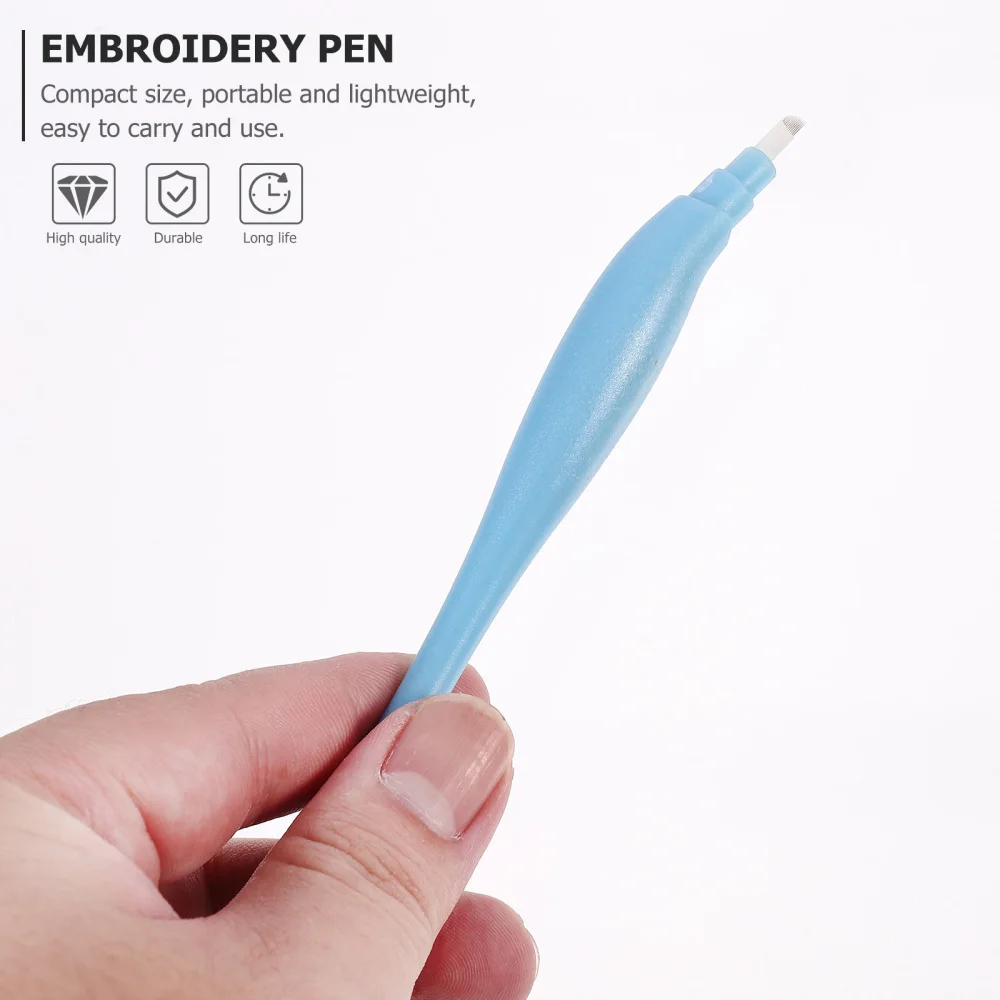 

5Pcs Microblading Disposable Pen 12F Microblading Needles Manual Pen