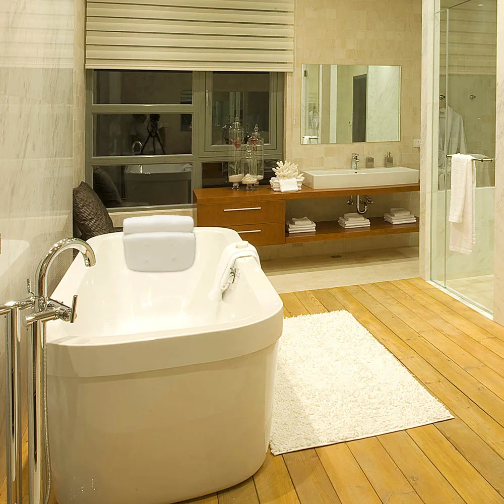 3D сетчатая подушка для ванны мягкая Водонепроницаемая подголовника спа ванна с