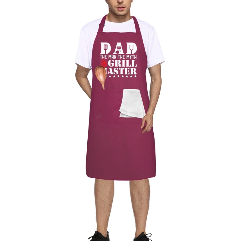 

1pc Funny Aprons For Dad ,Father Gifts - Birthday Gifts For Dad, Kitchen Cooking Grilling BBQ Chef Aprons