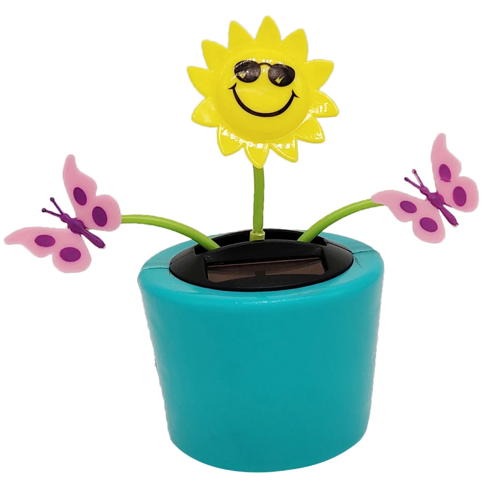 Милый солнечный встряхиватель завод для дома и офиса украшение стола Дети День