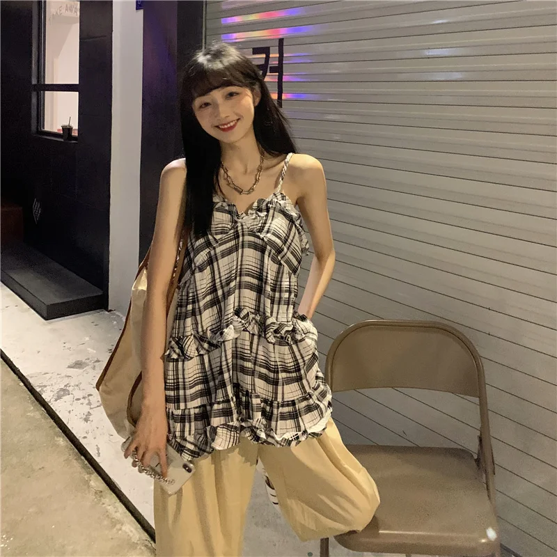 Женский жилет с V-образным вырезом без рукавов | Женская одежда