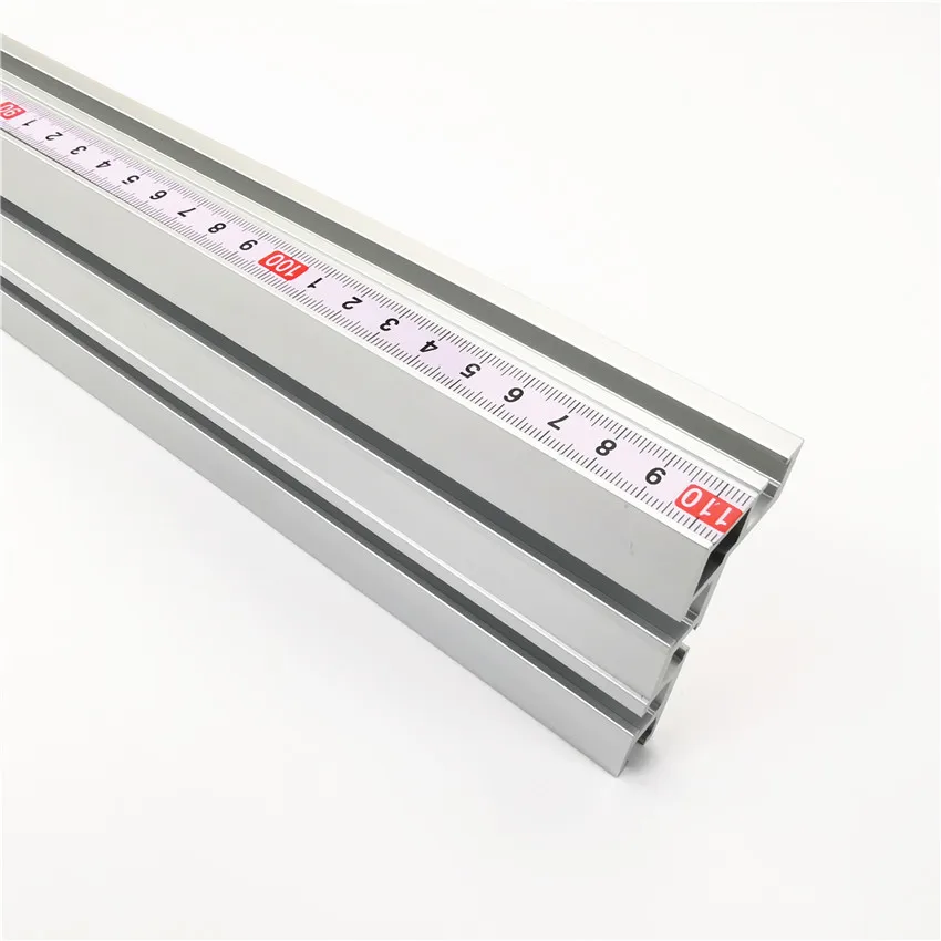 Алюминий 75 мм высота Miter Track T-track стоп раздвижные кронштейны Miter Gauge забор разъем для деревообработки верстак DIY инструмент