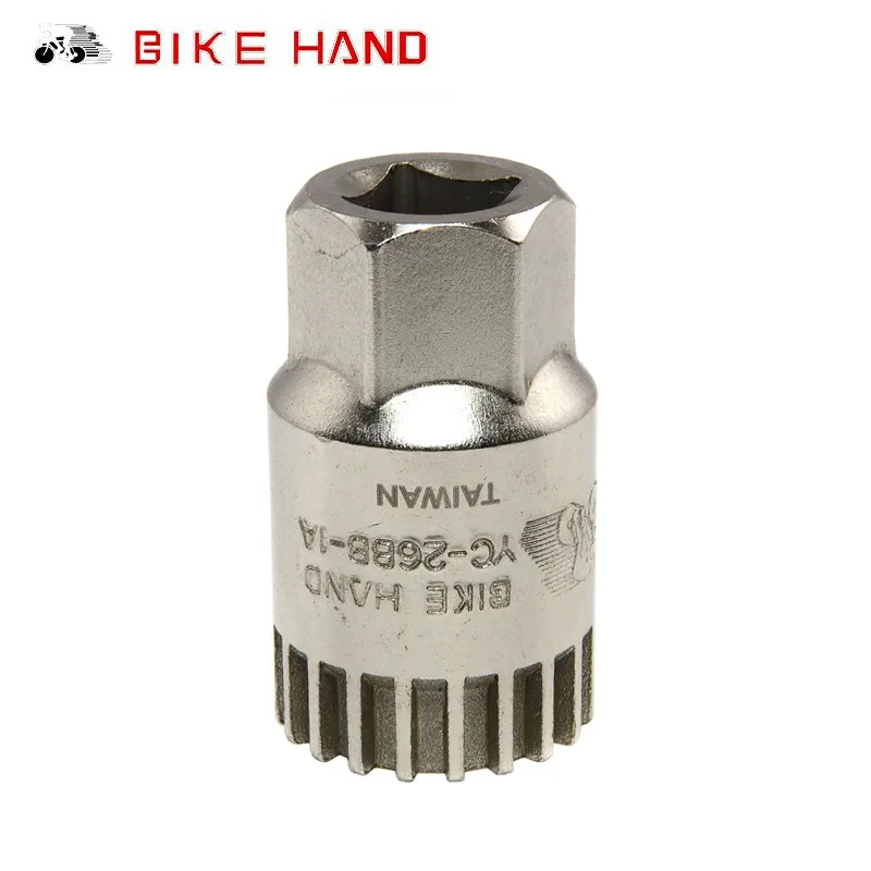 Bicycle Bottom Bracket Removal Tool BIKE HAND MTB Spline Square Hole BB Installation  YC-26BB-1A