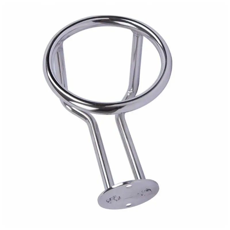 

Stainless Steel Ring Cup Drink Holder Polished For Boat Marine Yacht Truck RV