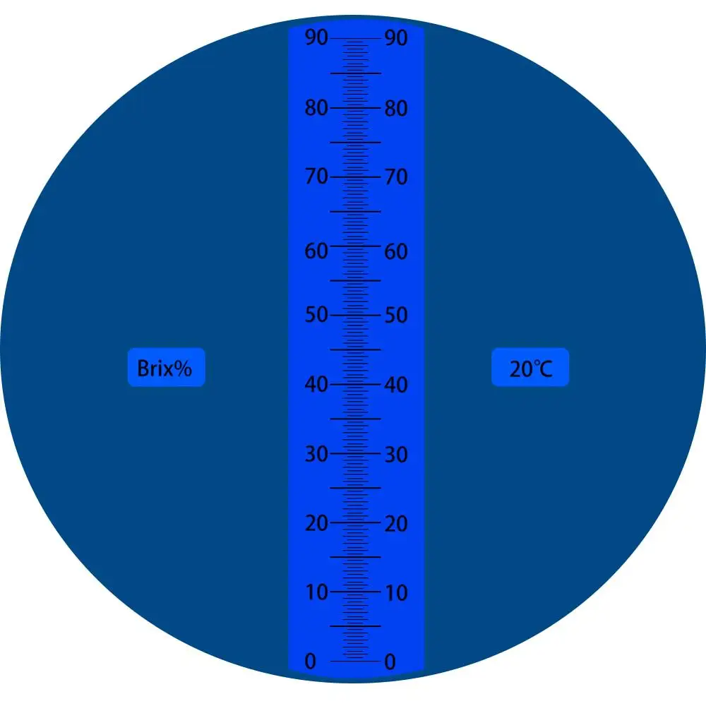Ручной рефрактометр с широким диапазоном 0 90% Брикса содержание сахара в меде
