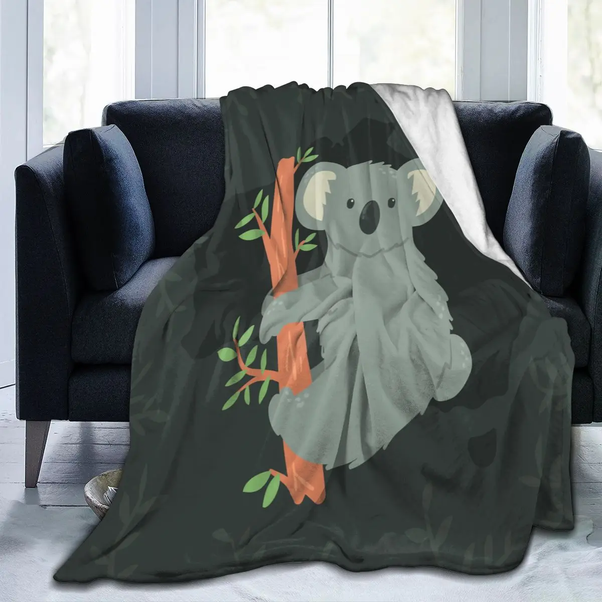 

Фланелевое Одеяло Koala с австралийской картой, мягкое тонкое Флисовое одеяло, покрывало для кровати, дивана, домашний декор, Прямая поставка